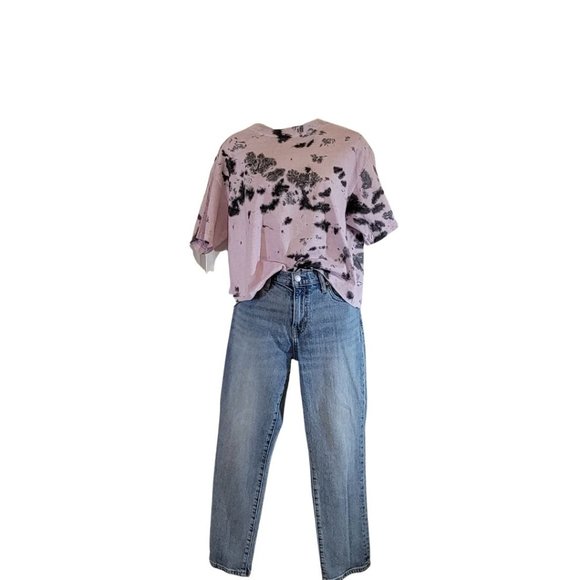 Tie Dye Cropped Tee - Picture 4 of 10